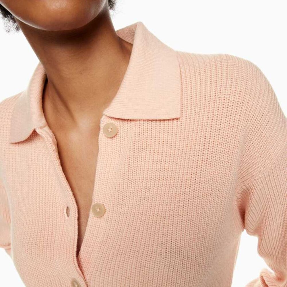 Aritzia Wilfred Pink Nextdoor Sweater - Picture 3 of 10